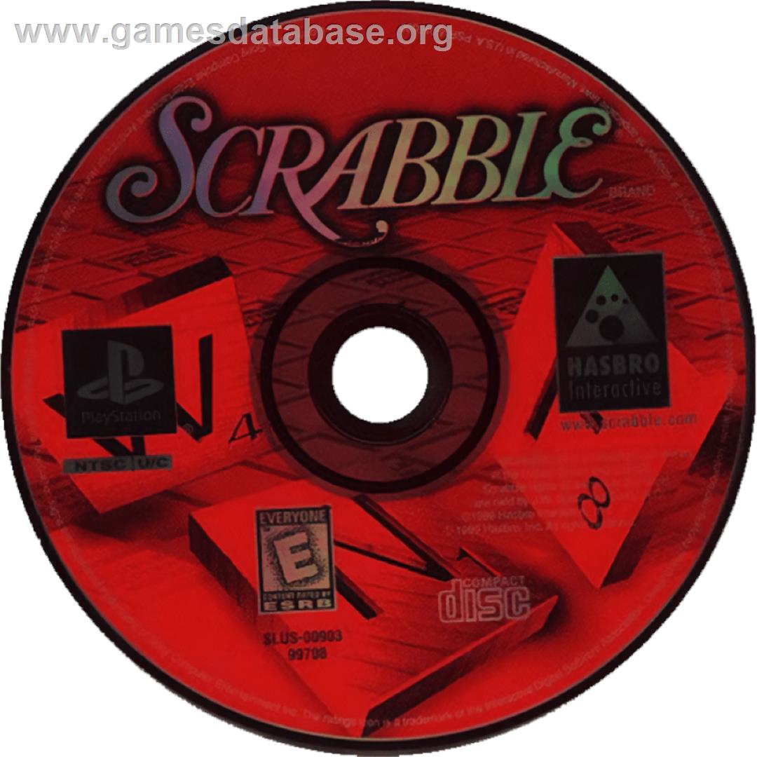 Scrabble - Sony Playstation - Artwork - Cartridge