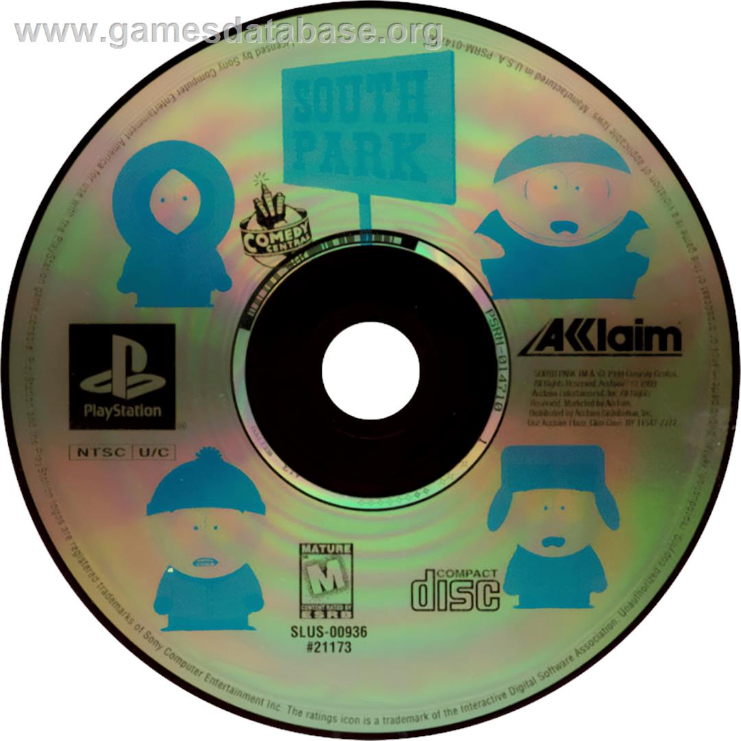 South Park: Chef's Luv Shack - Sony Playstation - Artwork - Cartridge