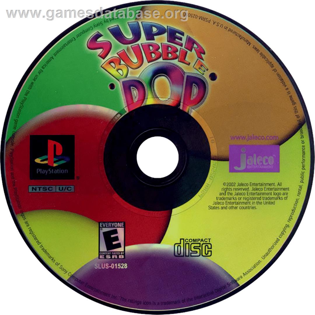 Super Bubble Pop - Sony Playstation - Artwork - Cartridge