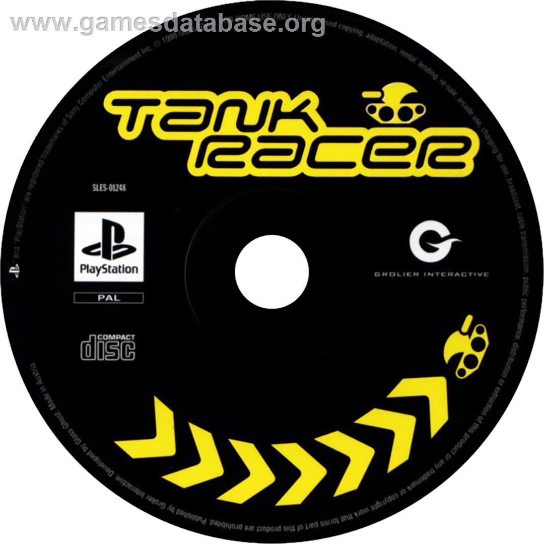 Tank Racer - Sony Playstation - Artwork - Cartridge