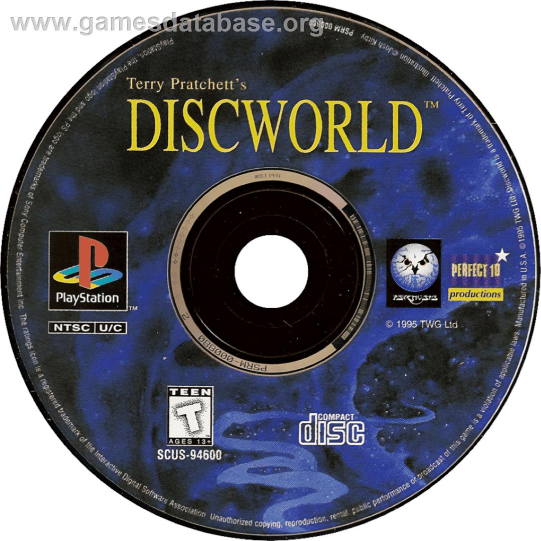Terry Pratchett's Discworld - Sony Playstation - Artwork - Cartridge