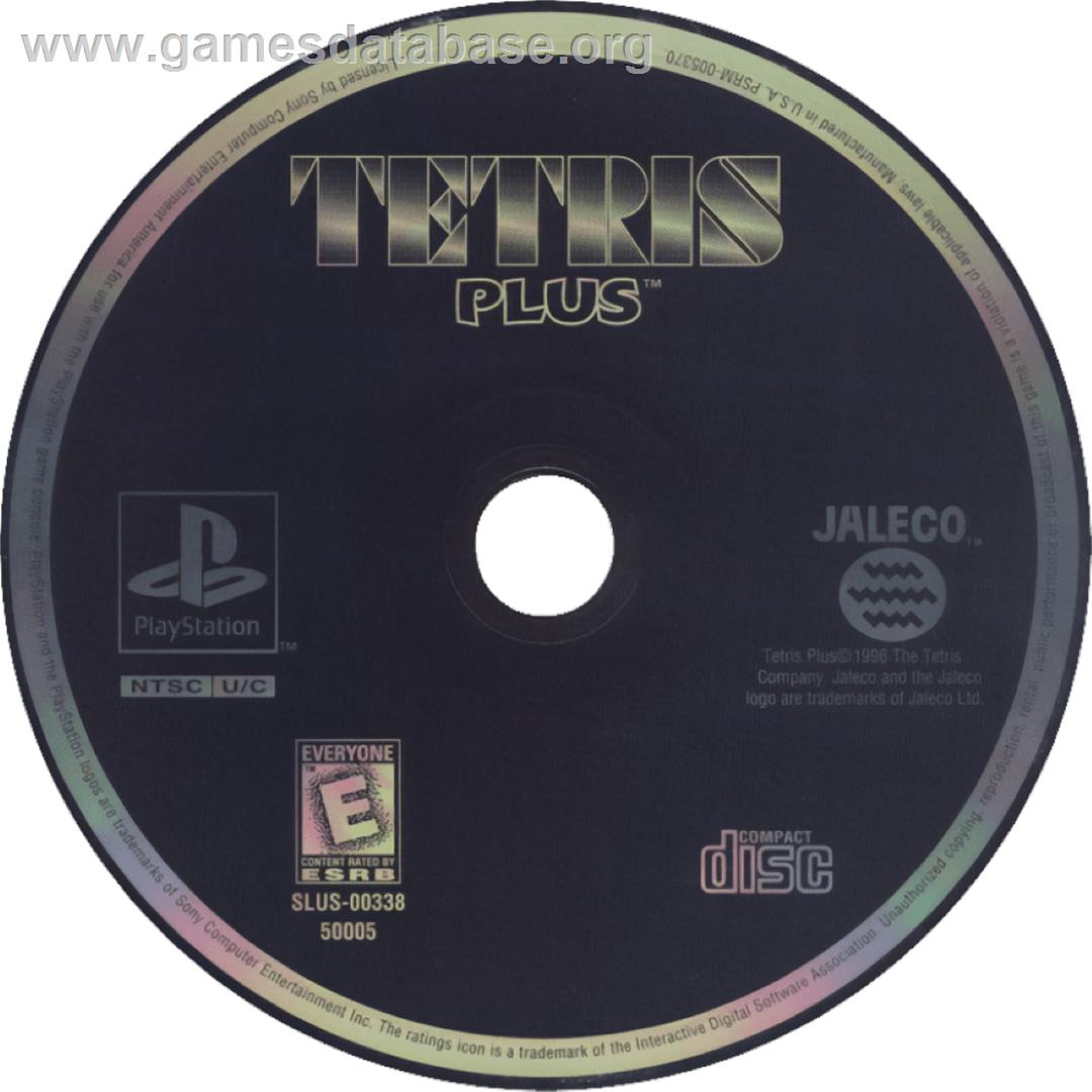 Tetris Plus - Sony Playstation - Artwork - Cartridge
