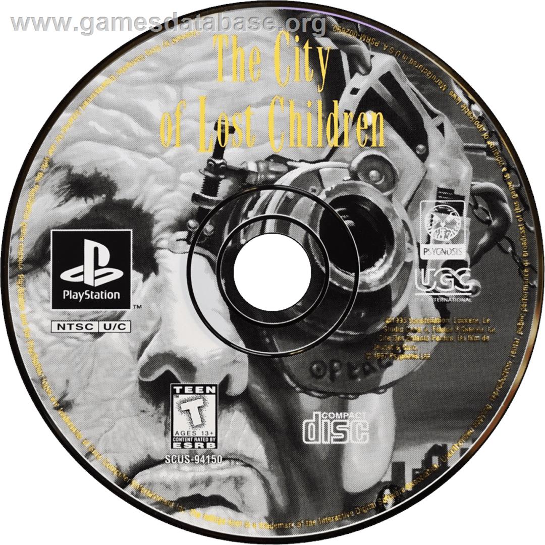 The City of Lost Children - Sony Playstation - Artwork - Cartridge