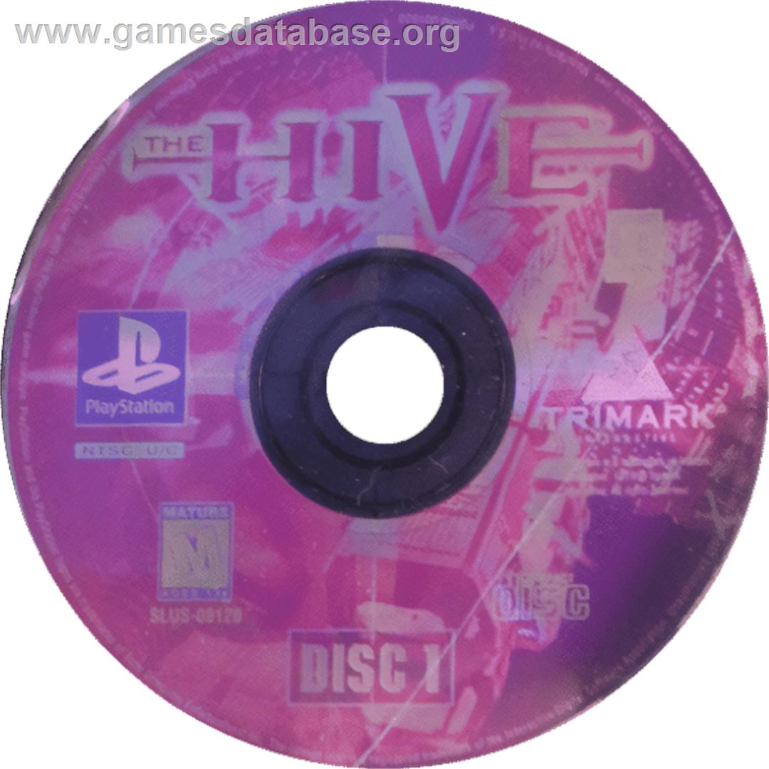 The Hive - Sony Playstation - Artwork - Cartridge