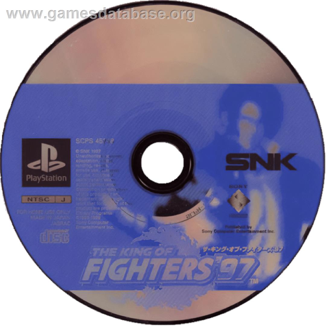 The King of Fighters '97 - Sony Playstation - Artwork - Cartridge