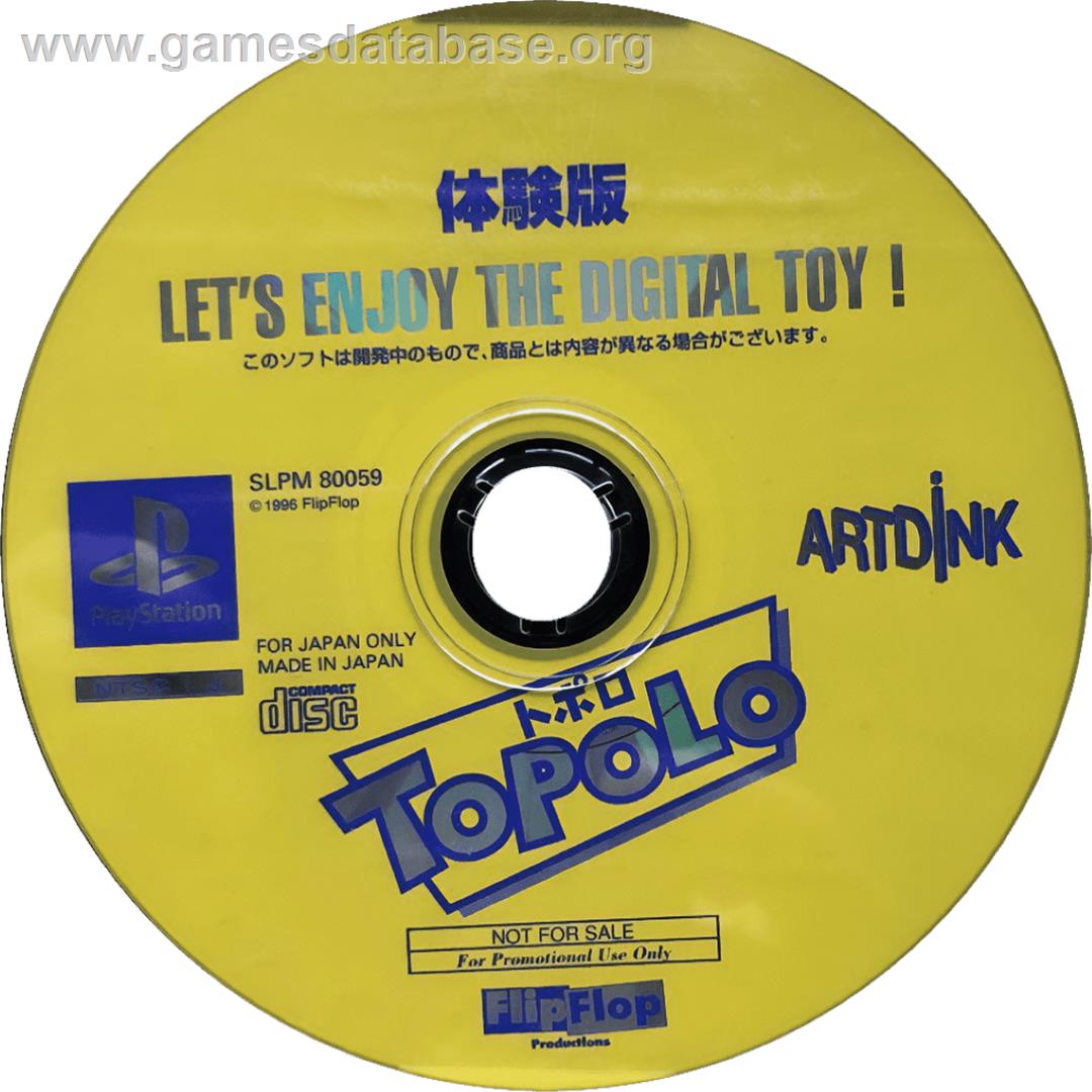 Topolo - Sony Playstation - Artwork - Cartridge