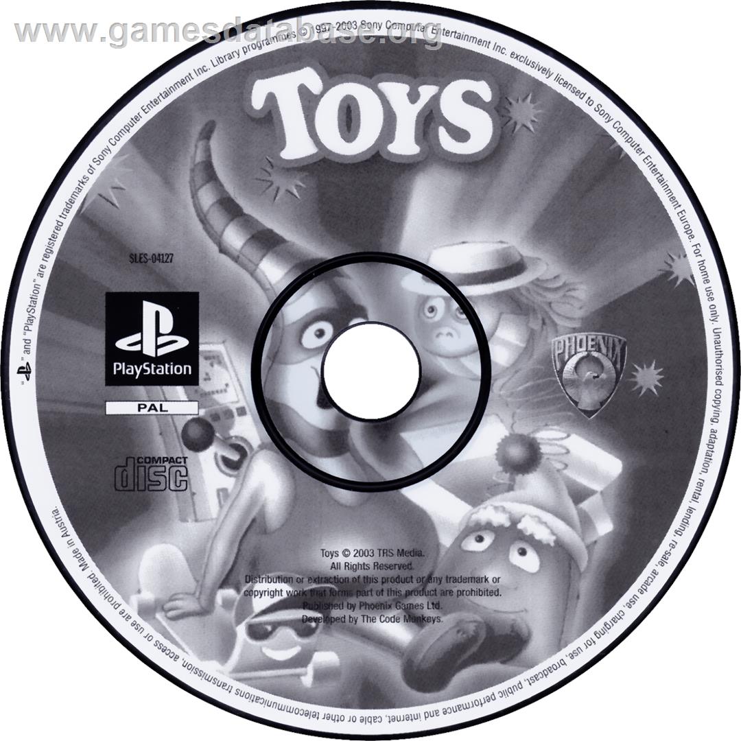 Toys - Sony Playstation - Artwork - Cartridge