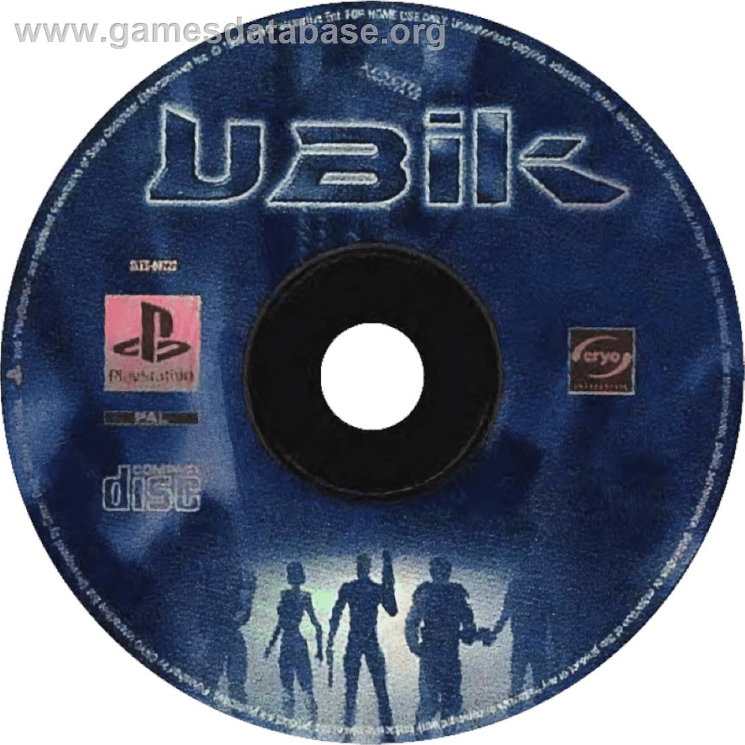 UBIK - Sony Playstation - Artwork - Cartridge