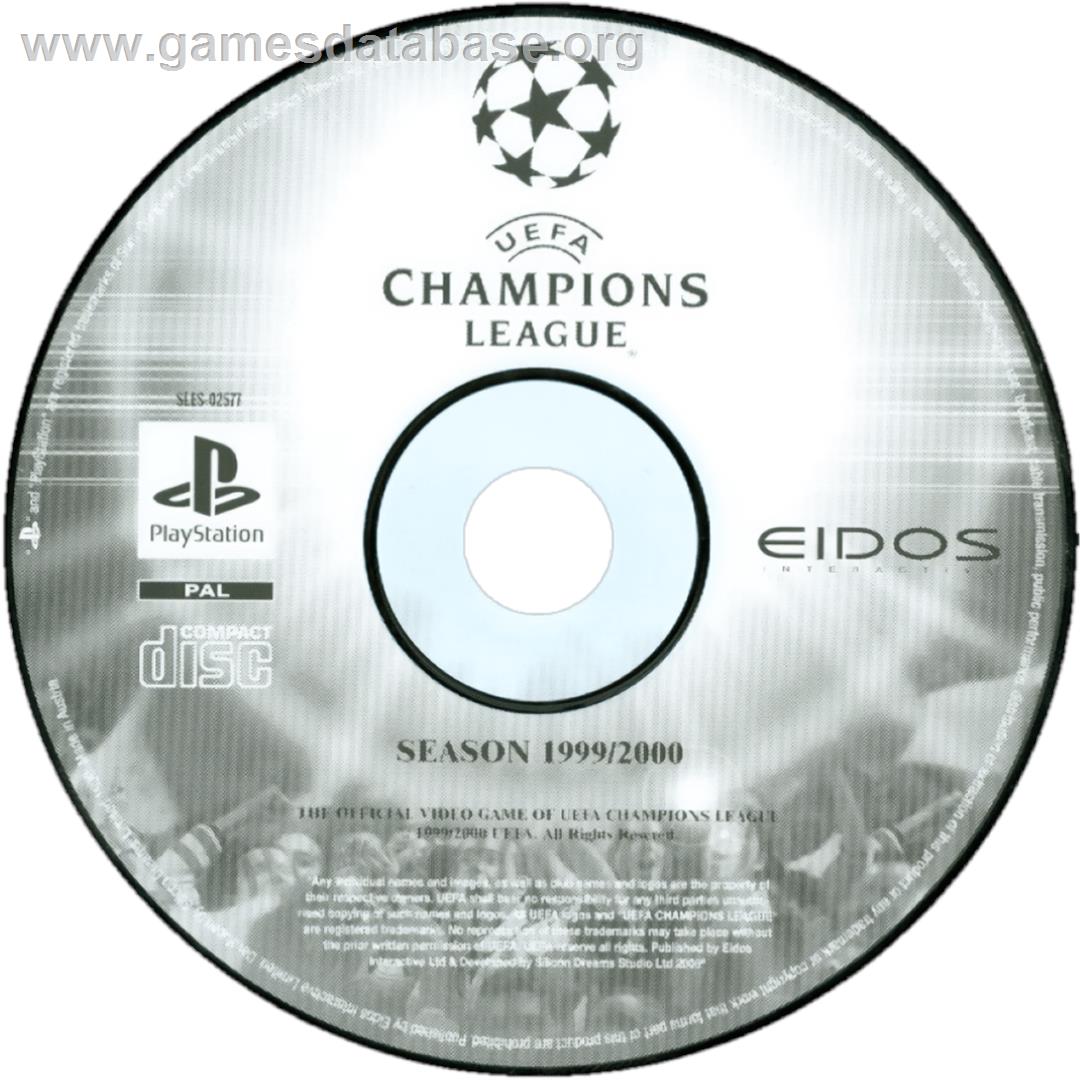 Uefa Champions League - Saison 1999 - 2000 - Sony Playstation - Artwork - Cartridge