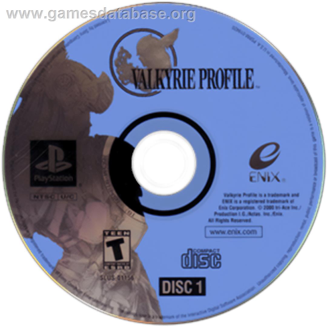 Valkyrie Profile - Sony Playstation - Artwork - Cartridge