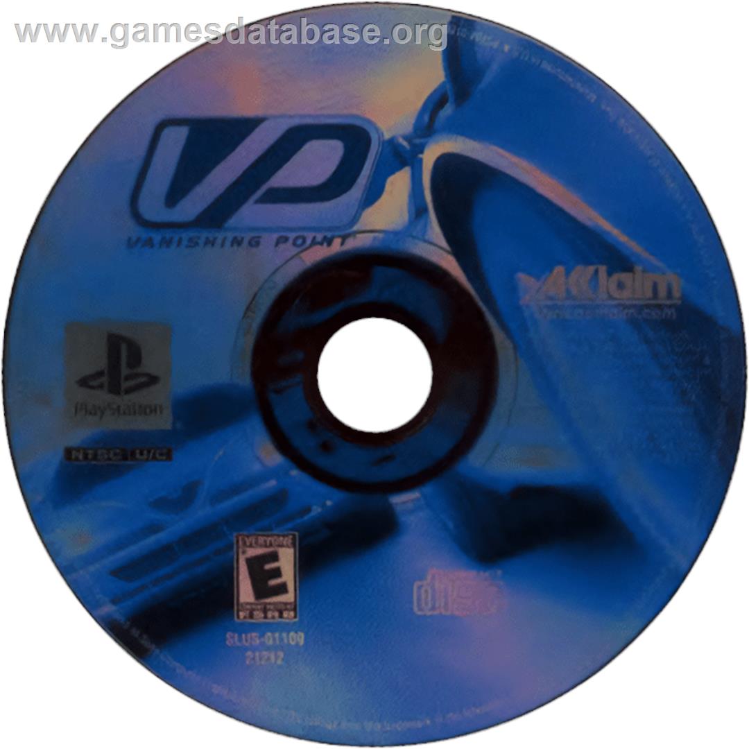Vanishing Point - Sony Playstation - Artwork - Cartridge