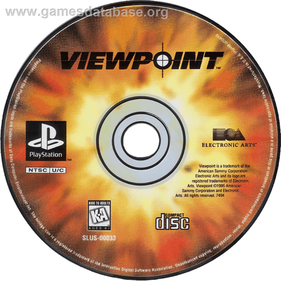 Viewpoint - Sony Playstation - Artwork - Cartridge