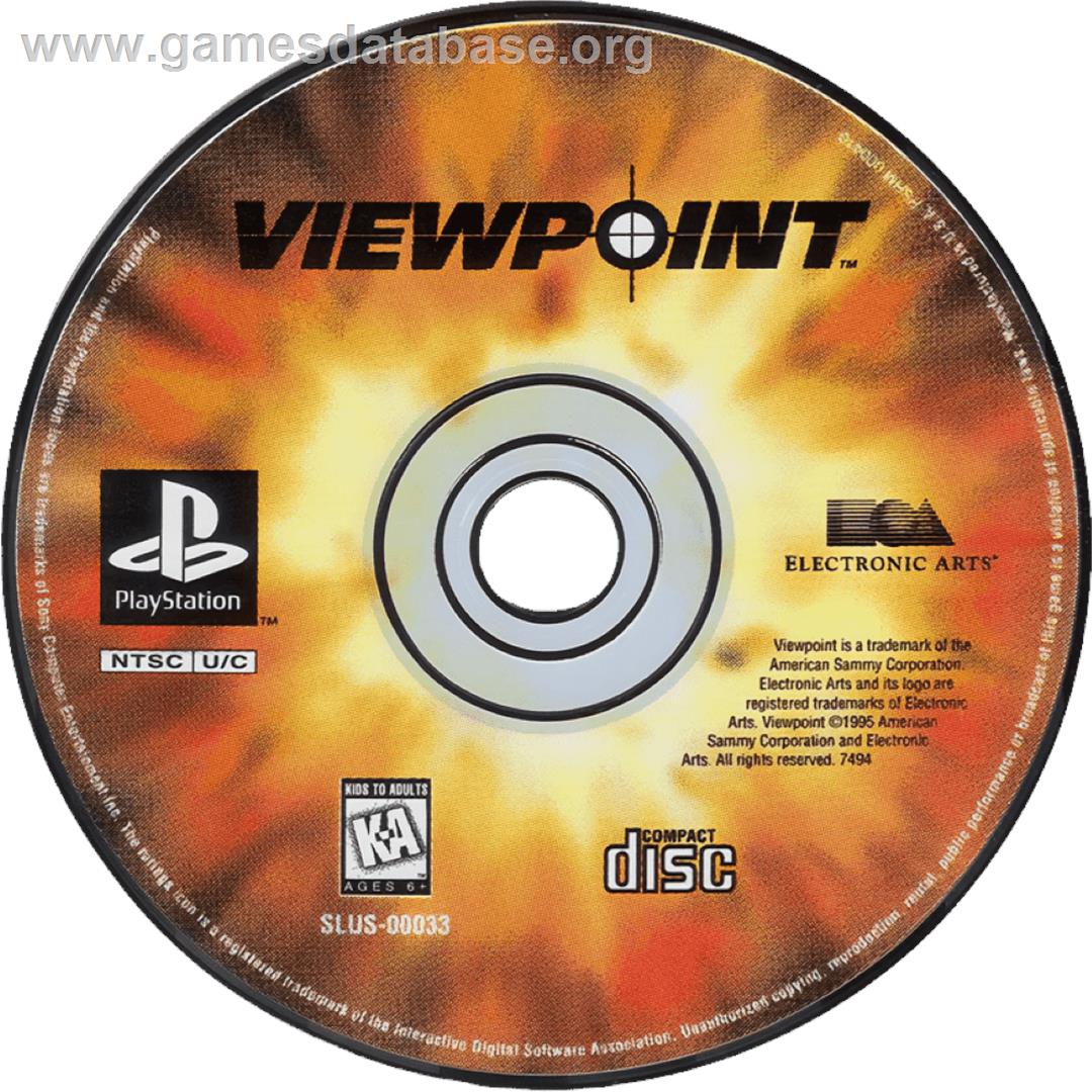 Viewpoint - Sony Playstation - Artwork - Cartridge