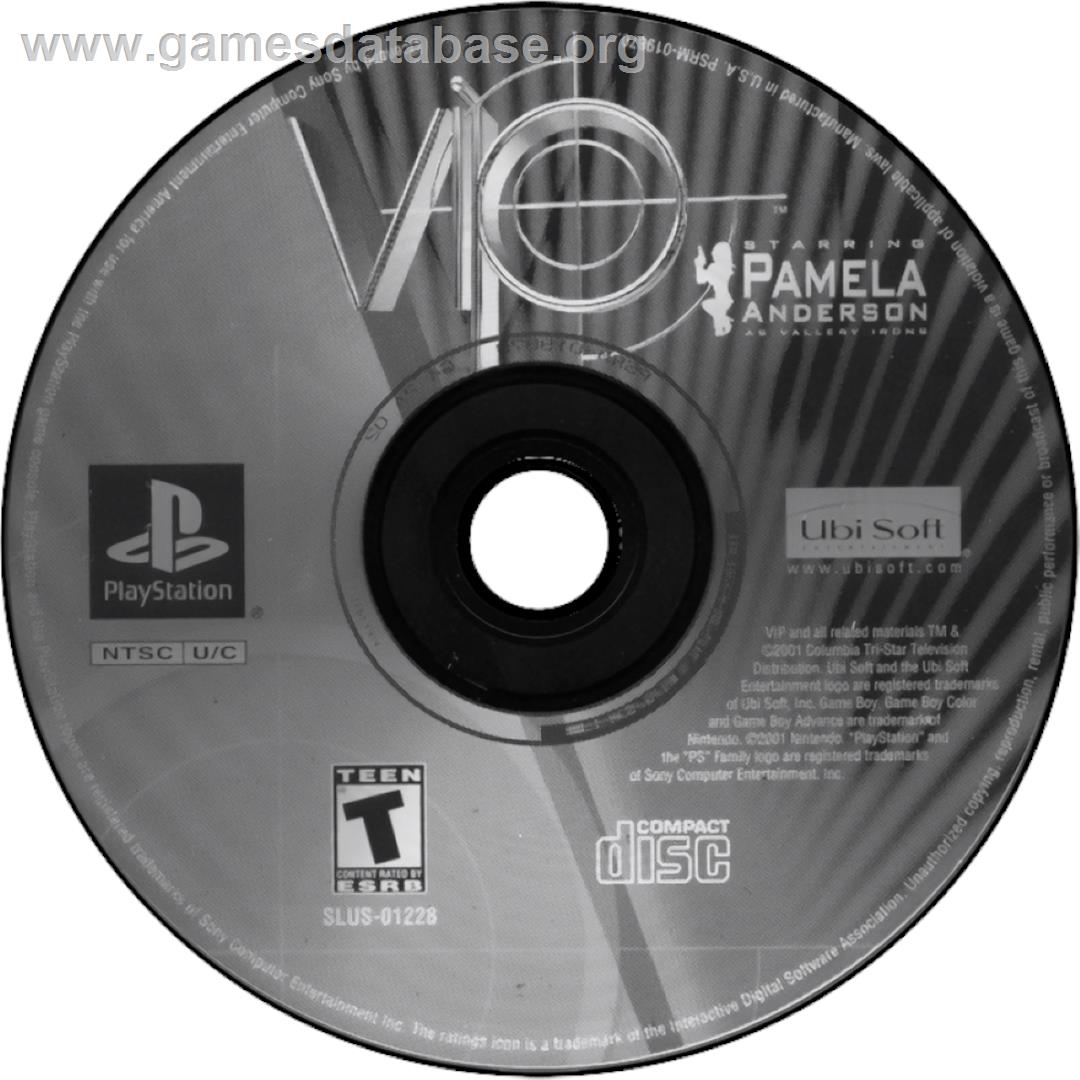 Vip - Sony Playstation - Artwork - Cartridge