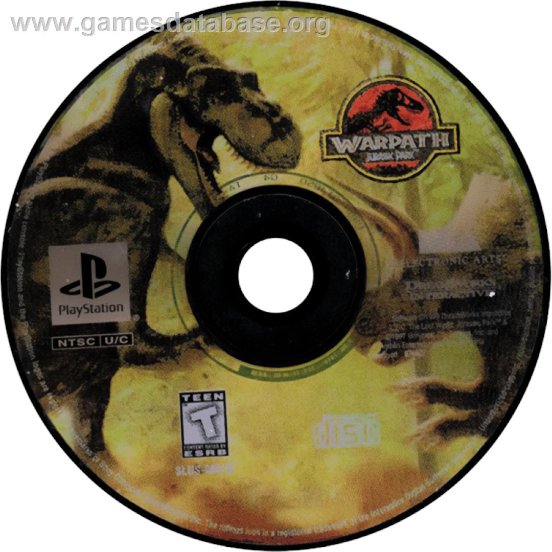 Warpath: Jurassic Park - Sony Playstation - Artwork - Cartridge