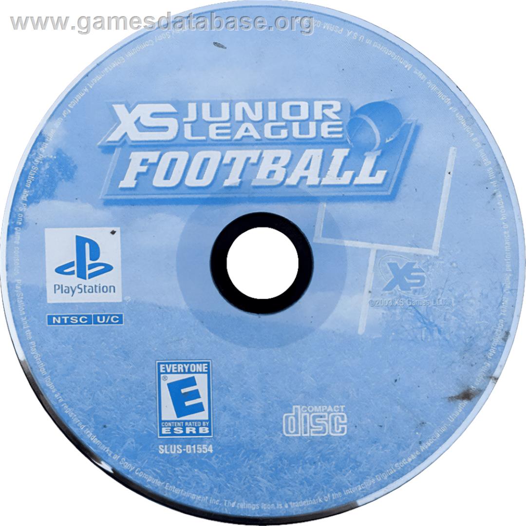 Xs Junior League Football - Sony Playstation - Artwork - Cartridge