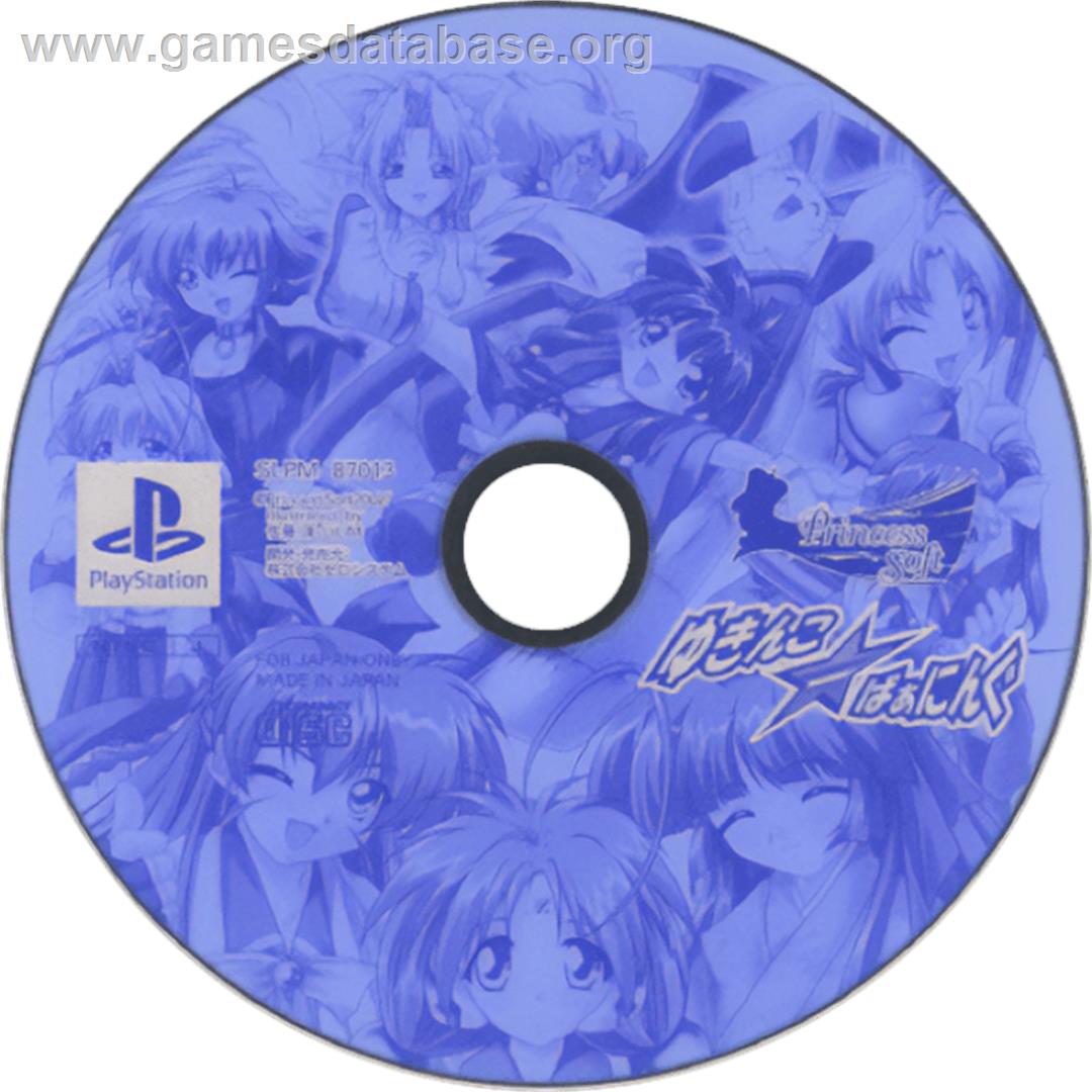 Yukinko Burning - Sony Playstation - Artwork - Cartridge