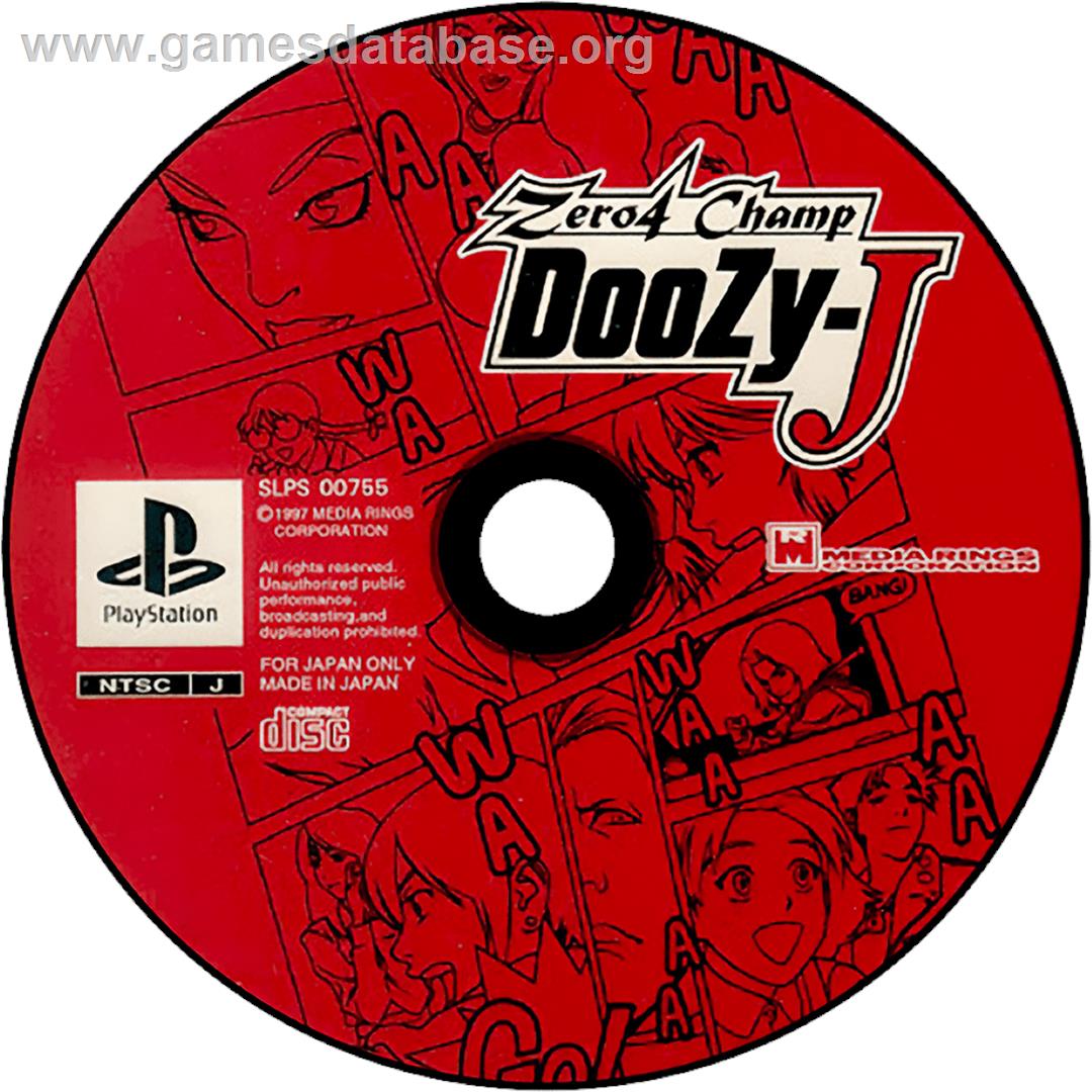 Zero4 Champ Doozy-j - Sony Playstation - Artwork - Cartridge
