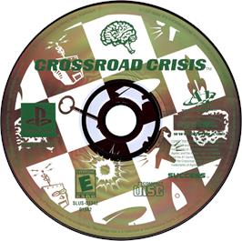 Artwork on the Disc for Crossroad Crisis on the Sony Playstation.