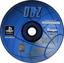 Artwork on the Disc for DBZ: Dead Ball Zone on the Sony Playstation.