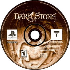 Artwork on the Disc for Darkstone on the Sony Playstation.