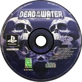 Artwork on the Disc for Dead in the Water on the Sony Playstation.