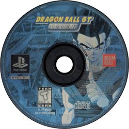Artwork on the Disc for Dragon Ball GT: Final Bout on the Sony Playstation.