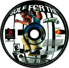 Artwork on the Disc for Hot Shots Golf 2 on the Sony Playstation.