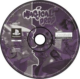 Artwork on the Disc for Magical Drop III on the Sony Playstation.