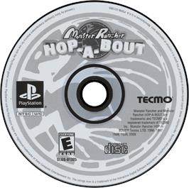 Artwork on the Disc for Monster Rancher Hop-A-Bout on the Sony Playstation.
