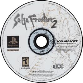 Artwork on the Disc for Saga Frontier 2 on the Sony Playstation.