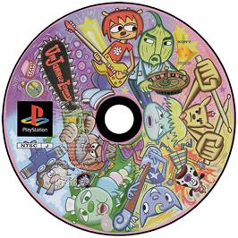 Artwork on the Disc for Um Jammer Lammy on the Sony Playstation.