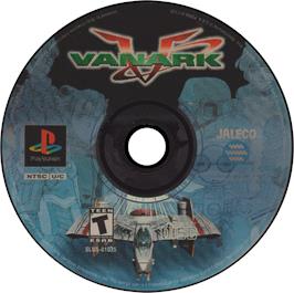 Artwork on the Disc for Vanark on the Sony Playstation.