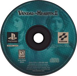 Artwork on the Disc for Vandal Hearts II on the Sony Playstation.