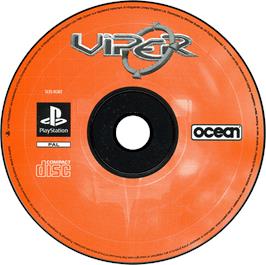 Artwork on the Disc for Viper on the Sony Playstation.