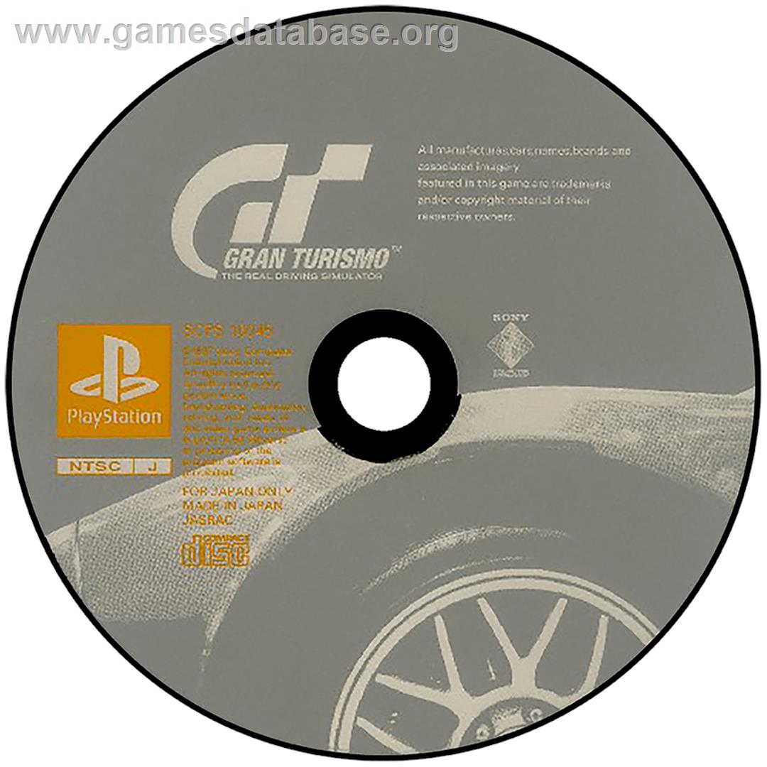 Gran Turismo - Sony Playstation - Artwork - Disc