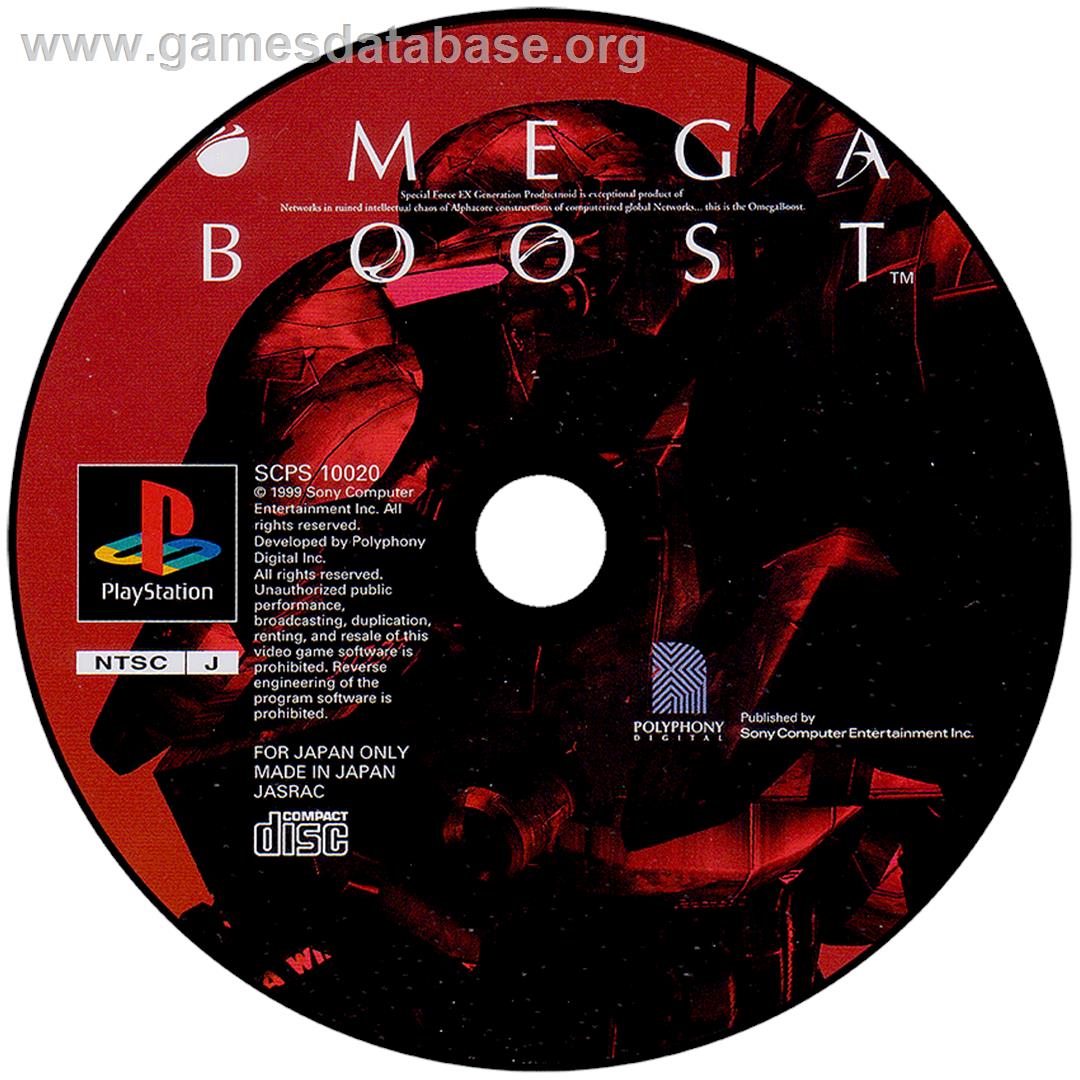 Omega Boost - Sony Playstation - Artwork - Disc