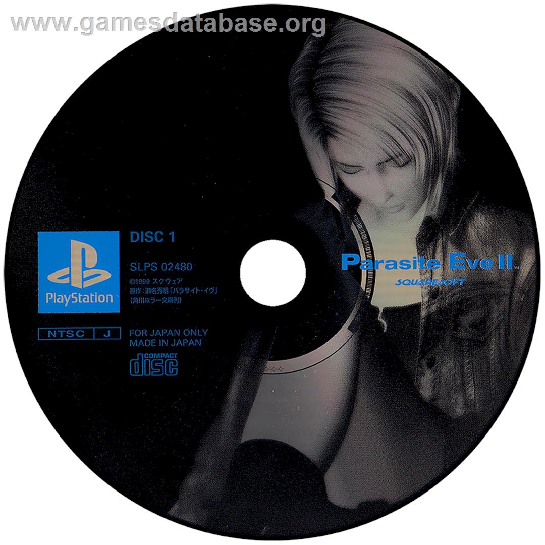 Parasite Eve II - Sony Playstation - Artwork - Disc