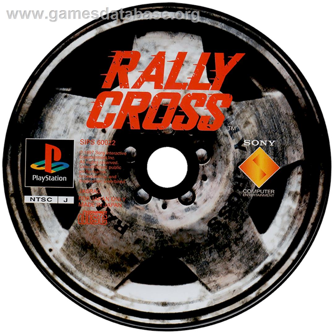Rally Cross - Sony Playstation - Artwork - Disc