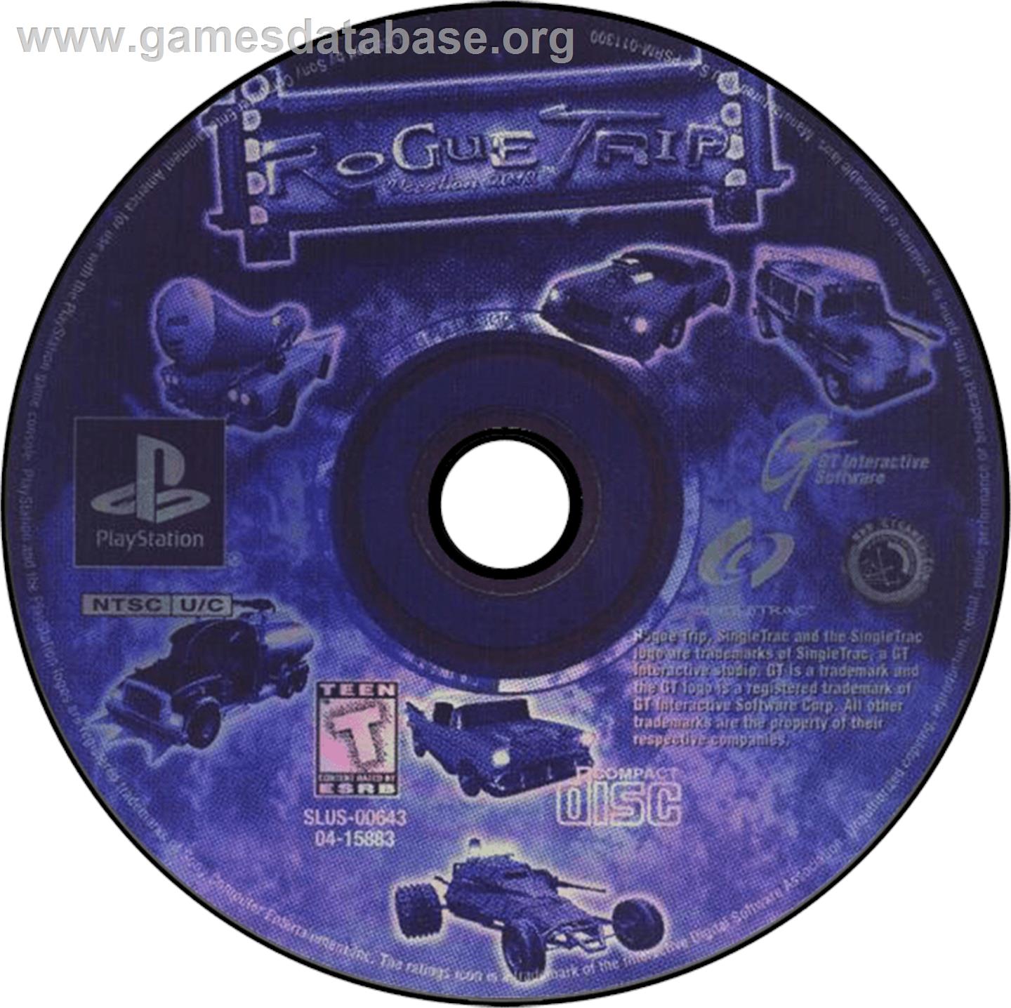 Rogue Trip: Vacation 2012 - Sony Playstation - Artwork - Disc