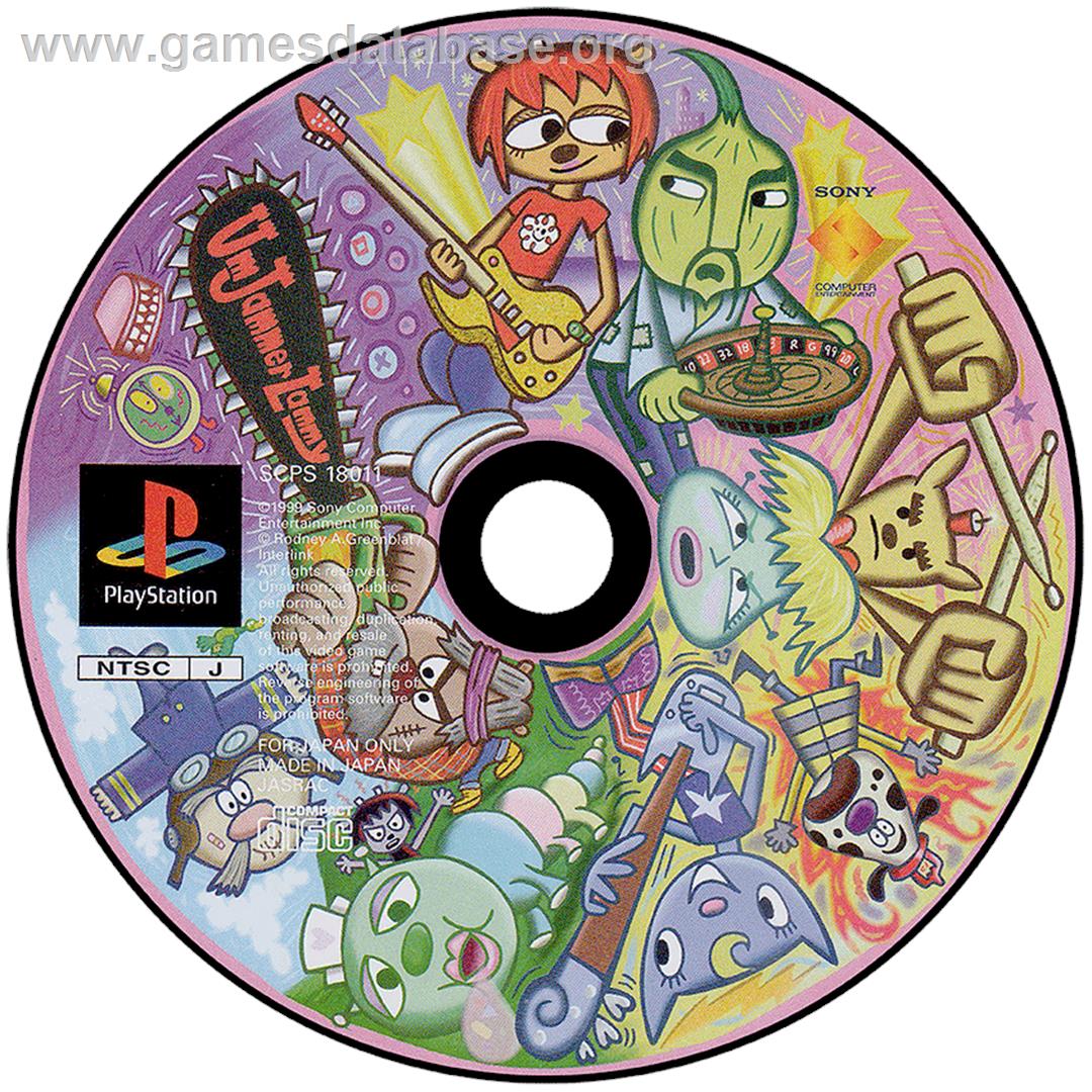 Um Jammer Lammy - Sony Playstation - Artwork - Disc
