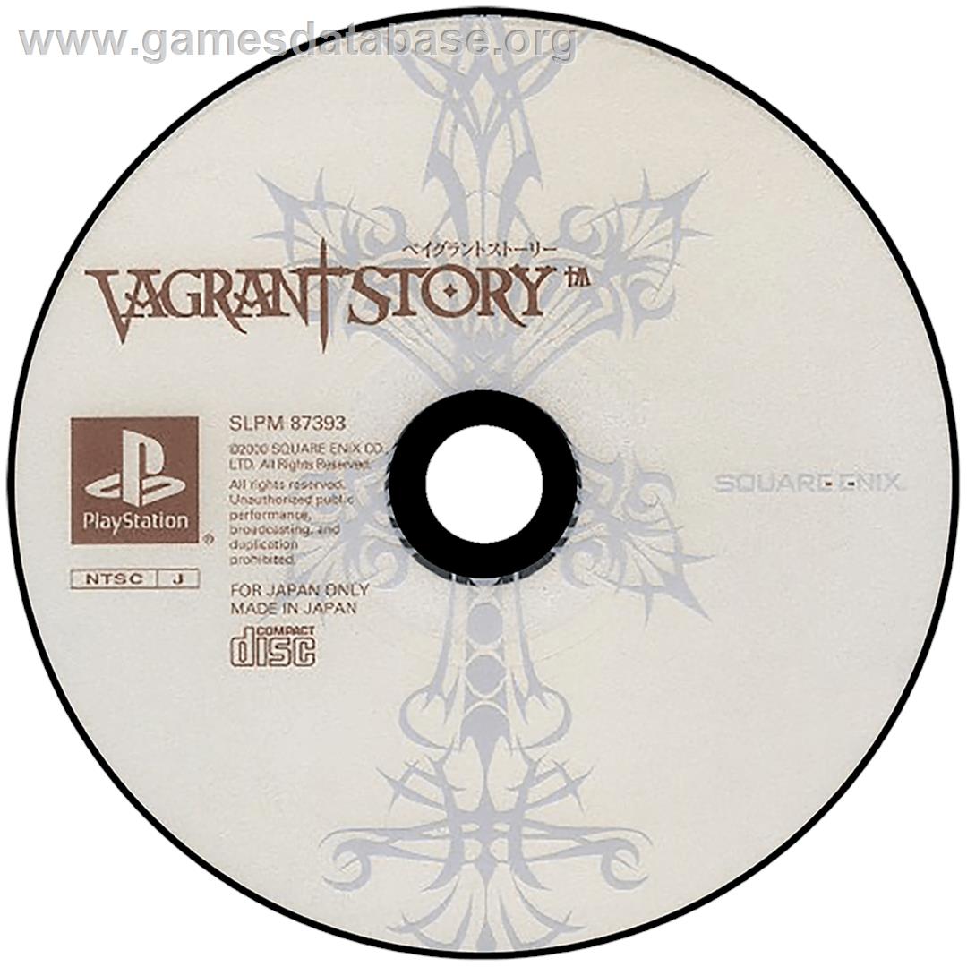 Vagrant Story - Sony Playstation - Artwork - Disc