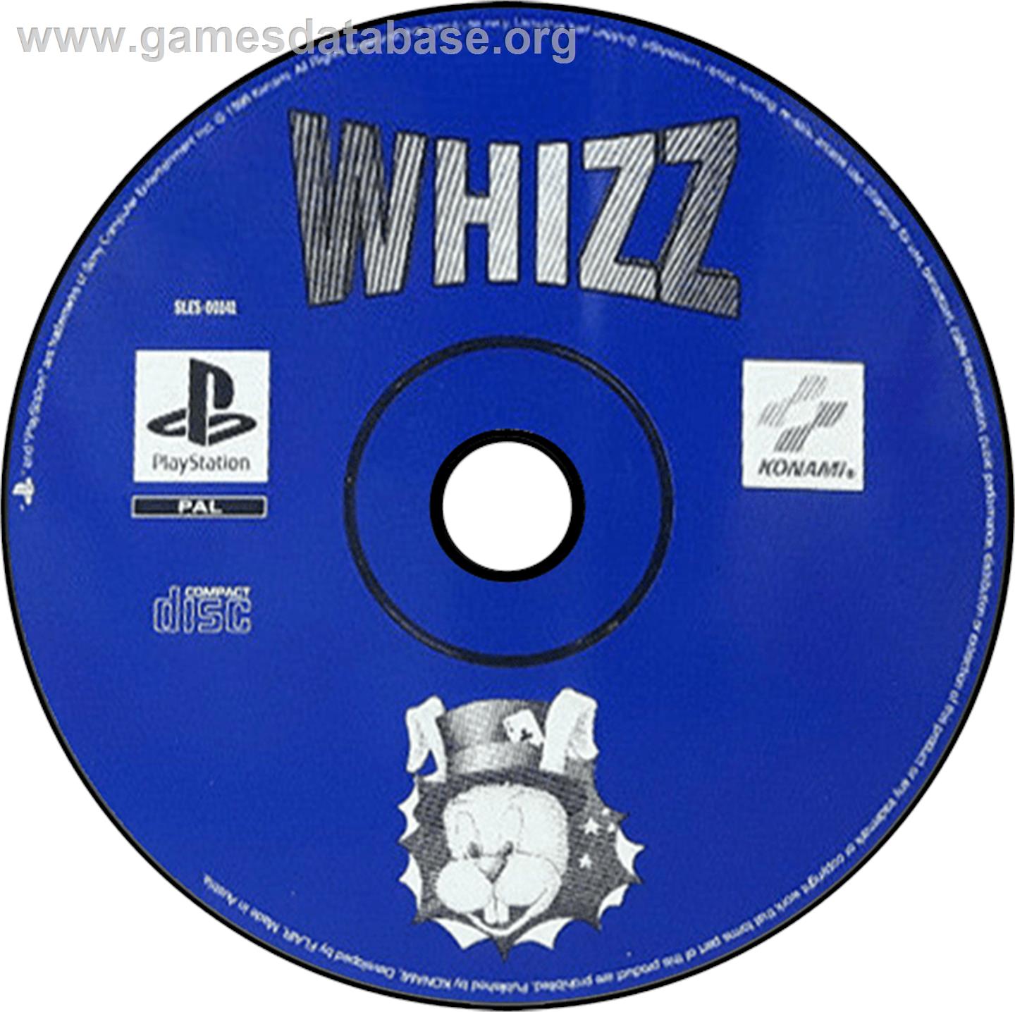 Whizz - Sony Playstation - Artwork - Disc