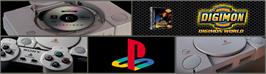 Arcade Cabinet Marquee for Digimon World.