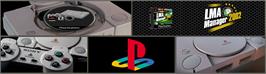 Arcade Cabinet Marquee for LMA Manager 2002.