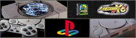 Arcade Cabinet Marquee for Mega Man X5.