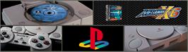 Arcade Cabinet Marquee for Mega Man X6.