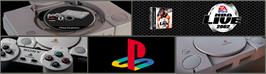 Arcade Cabinet Marquee for NBA Live 2002.