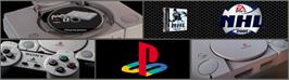 Arcade Cabinet Marquee for NHL 2001.