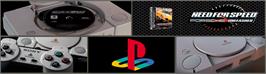 Arcade Cabinet Marquee for Need for Speed: Porsche Unleashed.